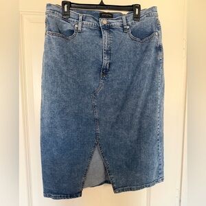 Banana Republic Light Blue Denim Skirt